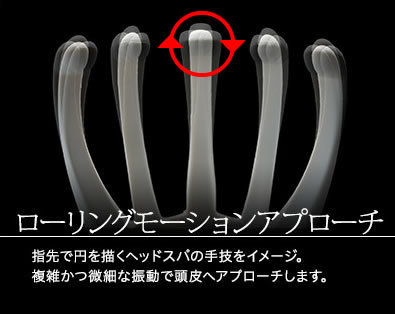 フィンガーヘッドスパ アクア -INBEAUTE FingerHeadSpa Aqua-